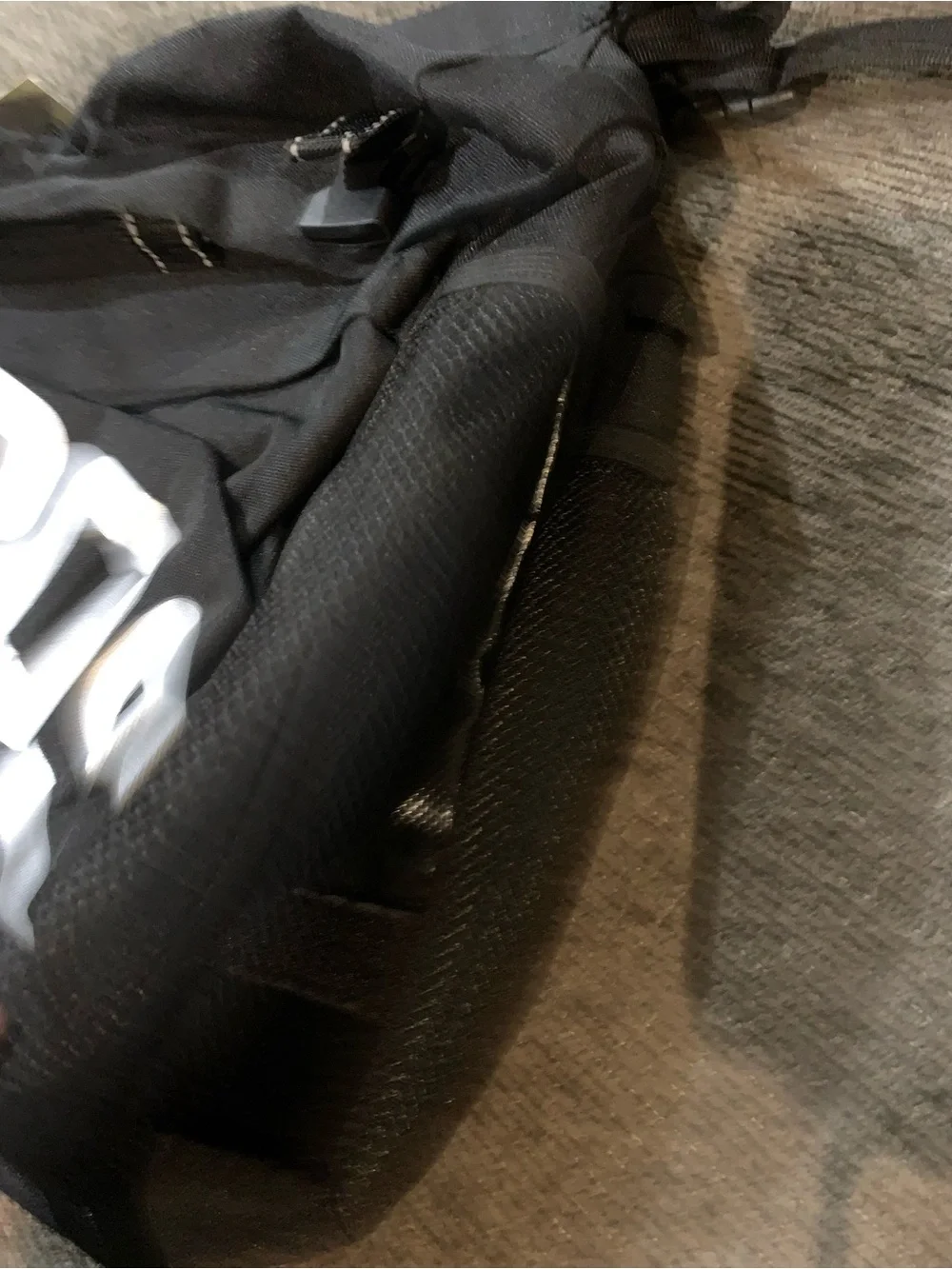 Black Bike Rear Rack Bag - Versatile Bicycle Pannier